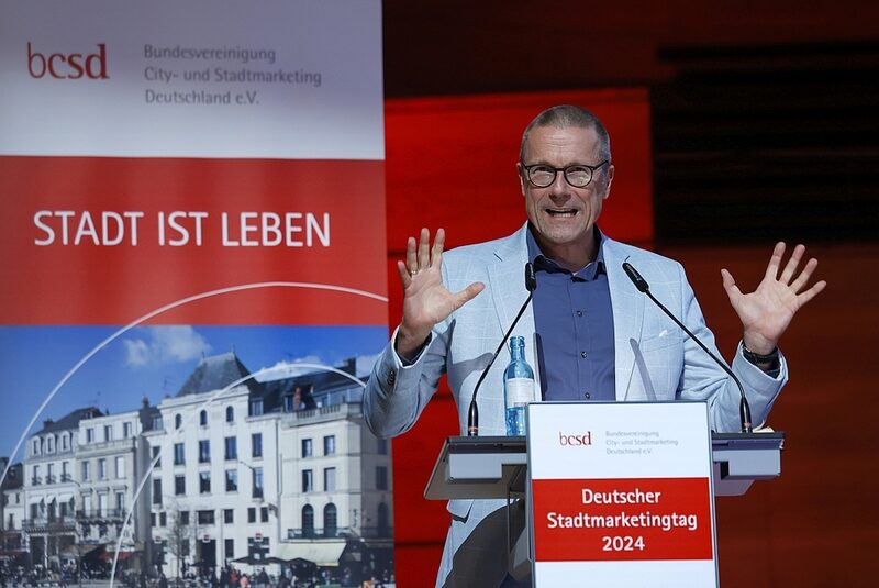 Stadtmarketingtag Wuppertal: Oberbürgermeister Uwe Schneidewind