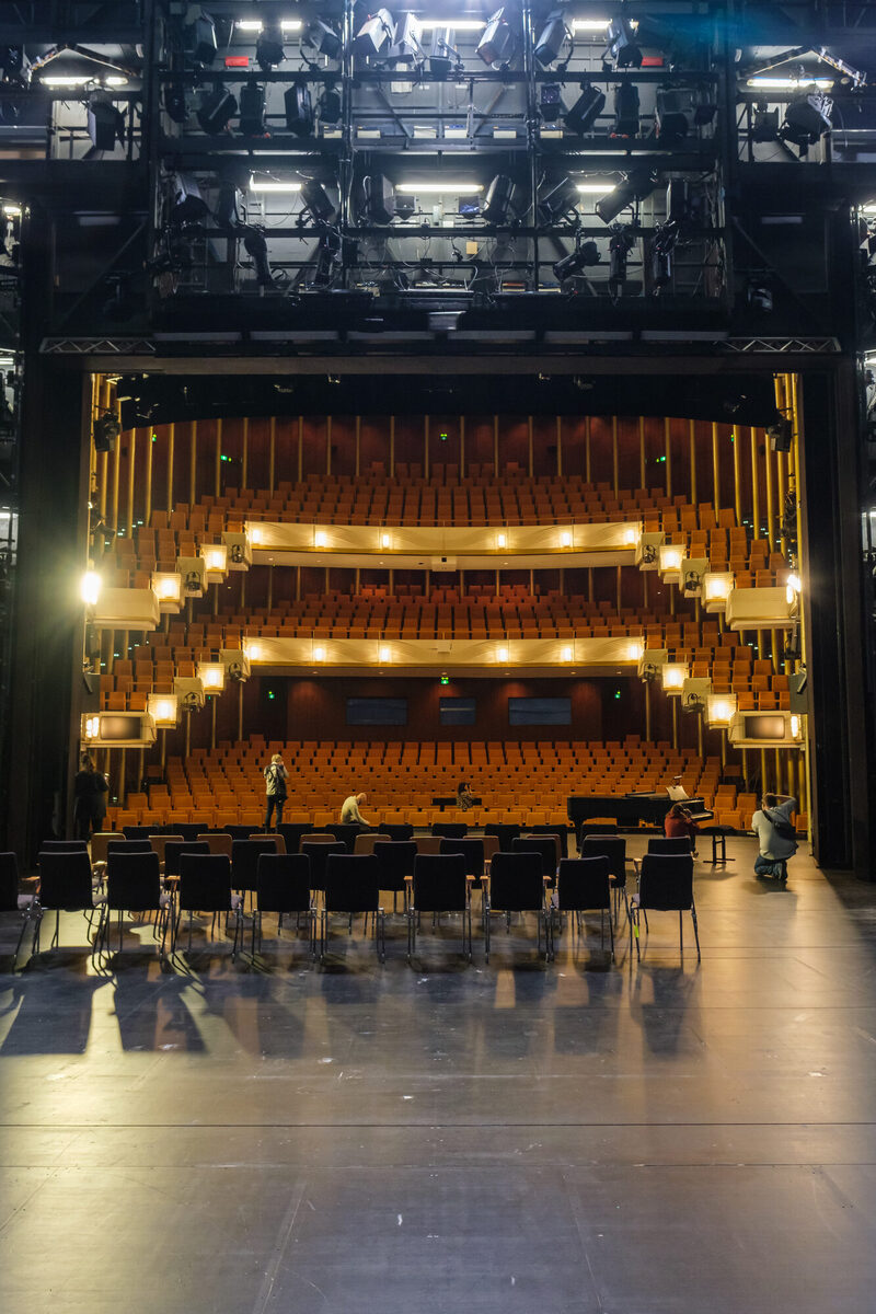 Große Bühne im Opernhaus beim Instawalk