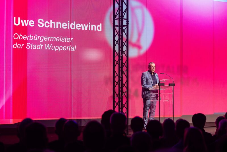 Wuppertaler Wirtschaftspreis 2024_Schirmherr Oberbürgermeister Uwe Schneidewind