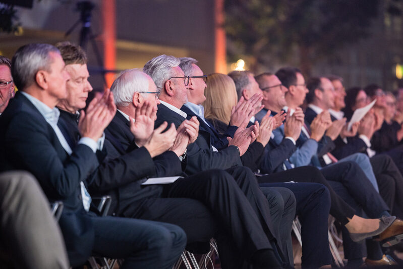 Wuppertaler Wirtschaftspreis 2024 während der Preisverleihung am 10. Oktober